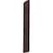 Ekena Millwork Americraft 2-Board (3 Batten) Wood Joined Board-n-Batten Shutters w/Ellipt Top, ARW401BE207X77TBH, PR ARW401BE207X77TBH - alternate 7